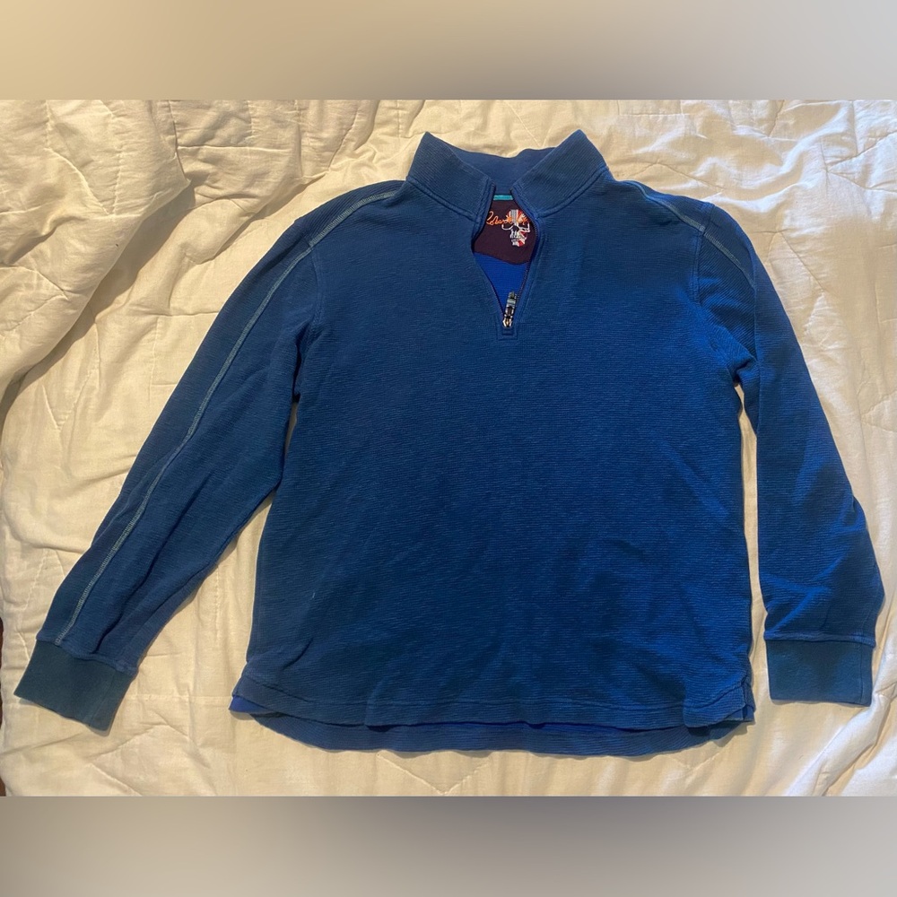 Robert Graham 3/4 Zip Thermal Sweater
